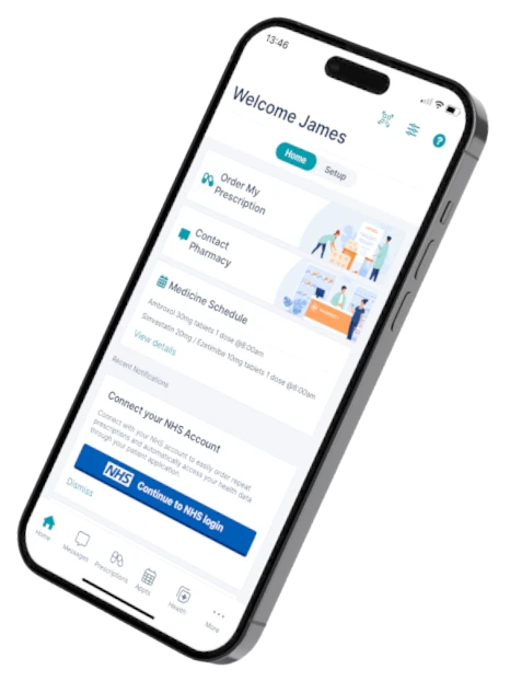 BeWell App on Mobile Device